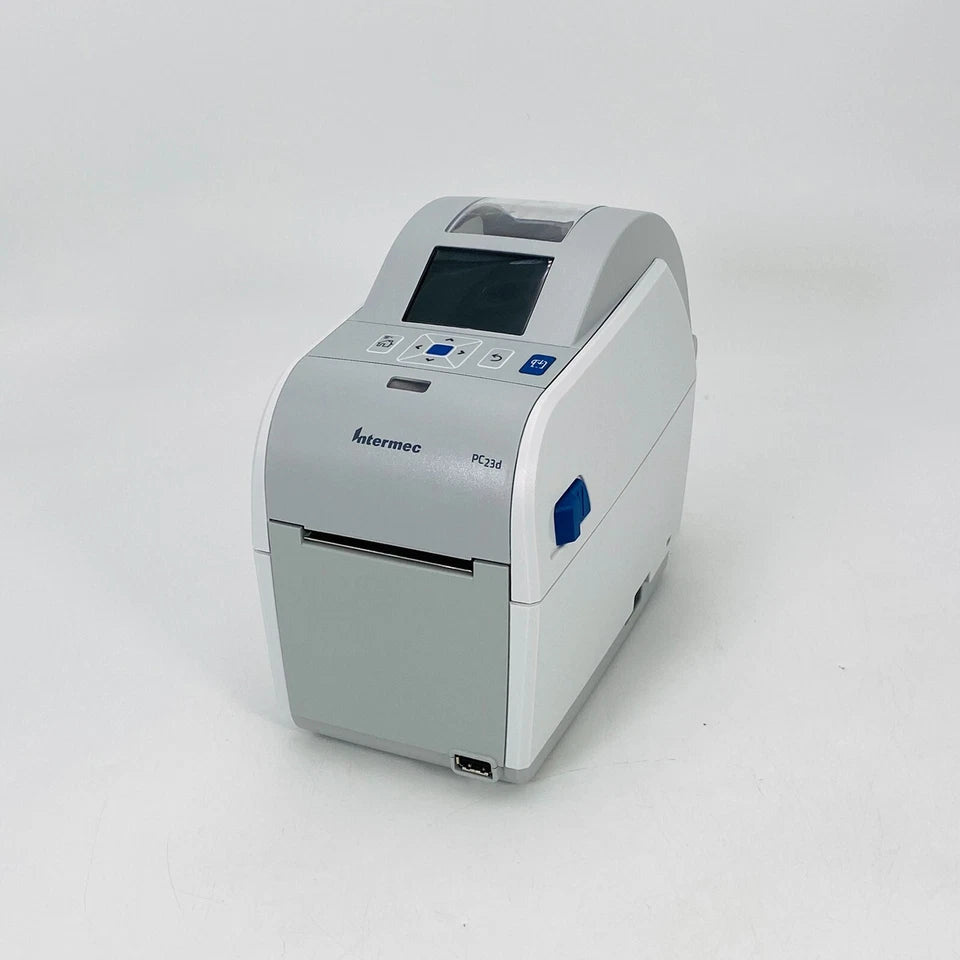MINT CONDITION Intermec PC23d 2" Direct Thermal Barcode Label Printer LCD USB