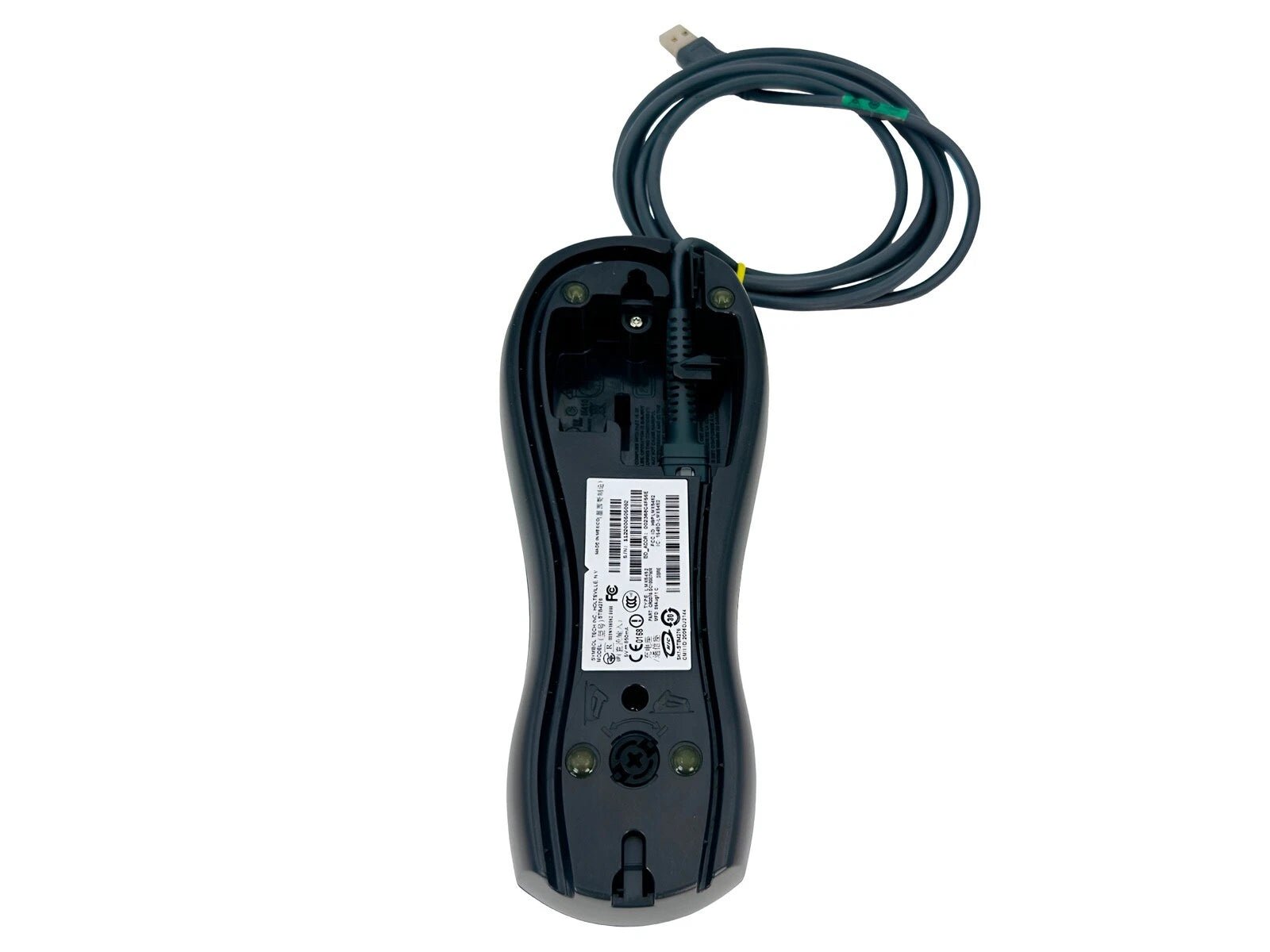 Scanner cradle bottompower connection