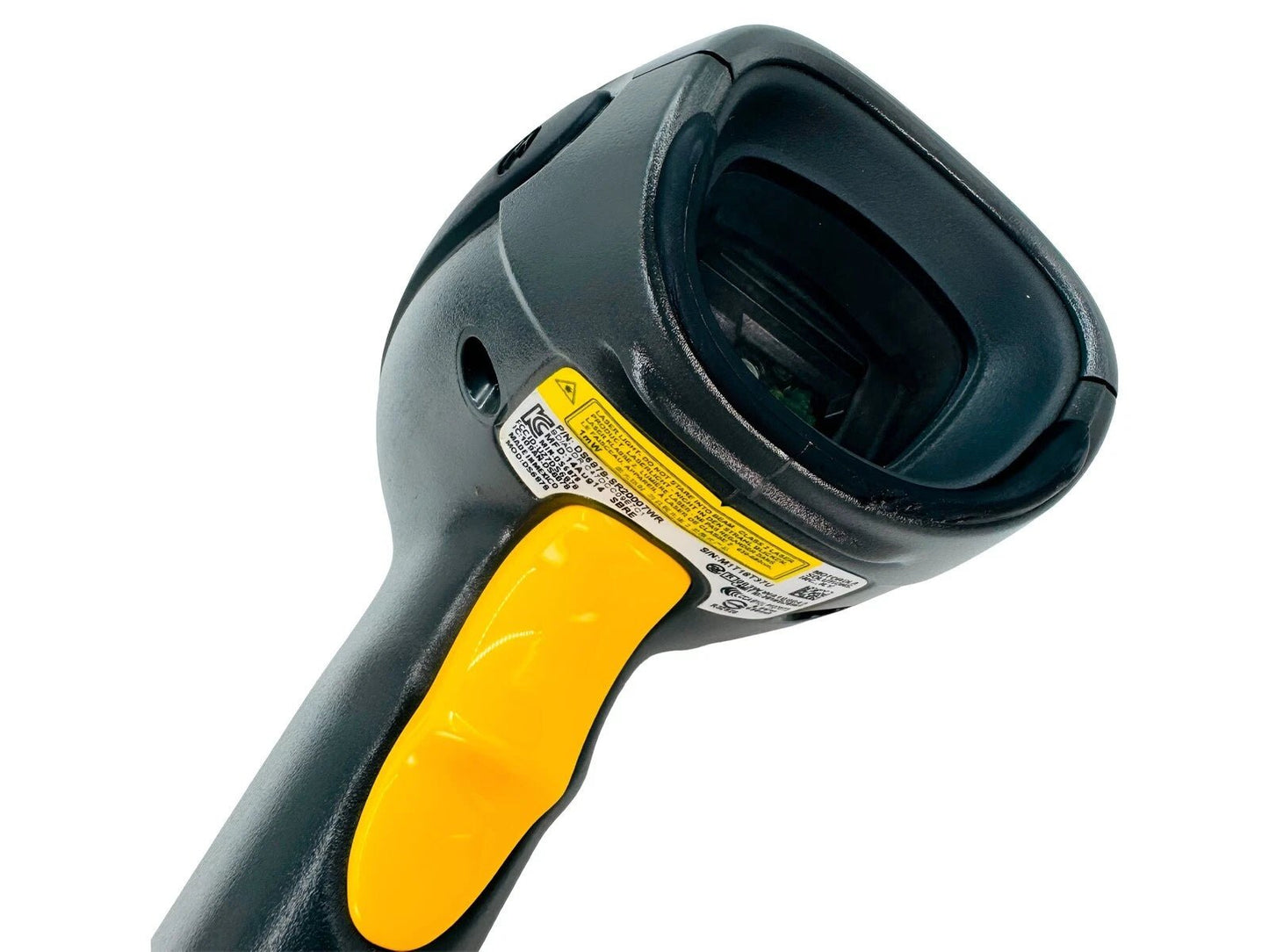 Barcode scanner handle and trigger button detail