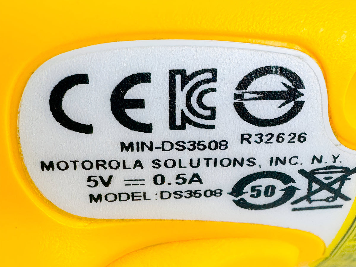 Symbol Motorola DS3508-SR Industrial Handheld 1D/2D Barcode Scanner with USB Cable