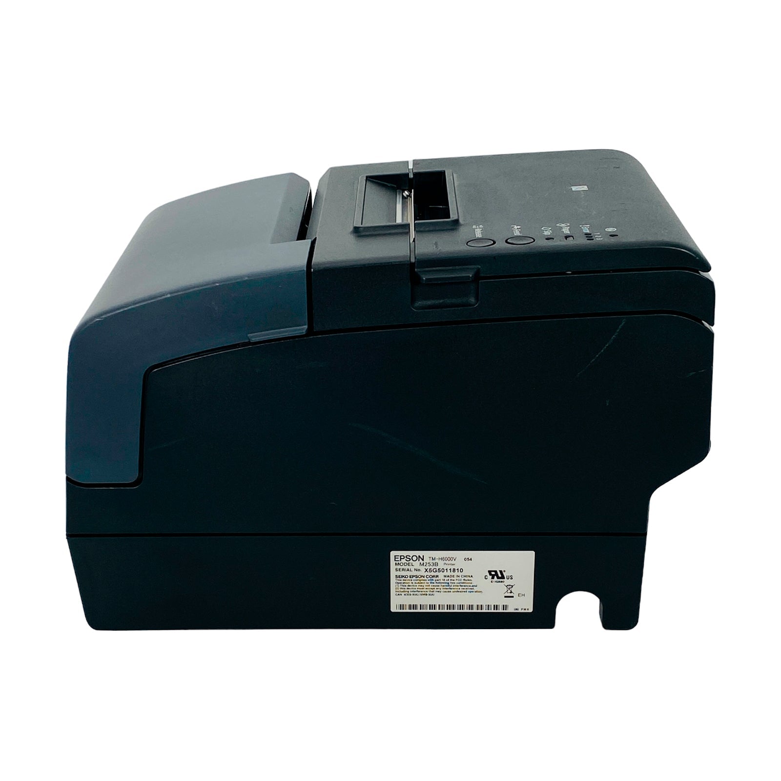 Right side profile of printer body