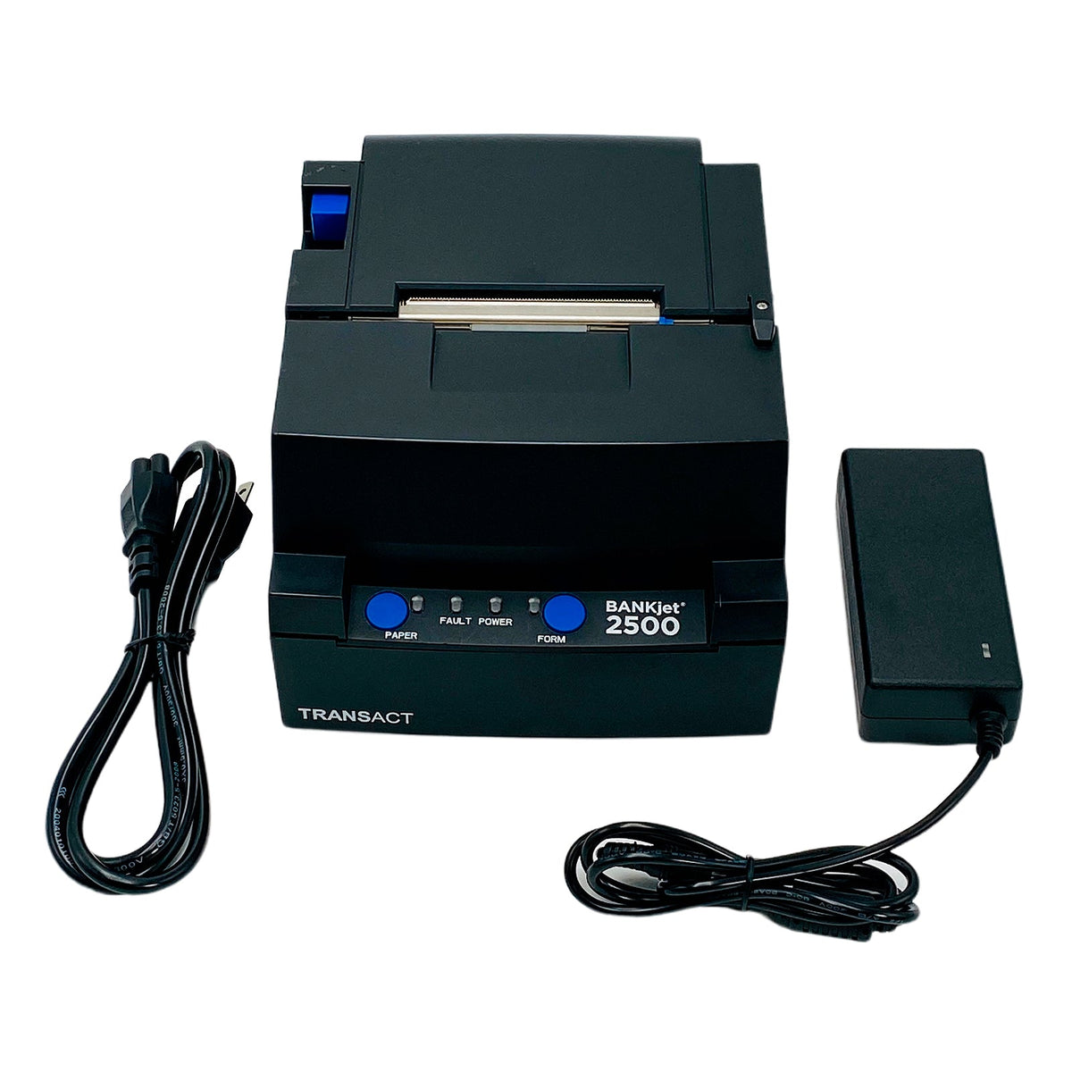 TransAct BankJet BJ2500 TRABJ2500 Desktop Receipt Printer – Serial, USB, Power Supply