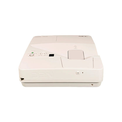 Rear view showing ultra short throw lens area