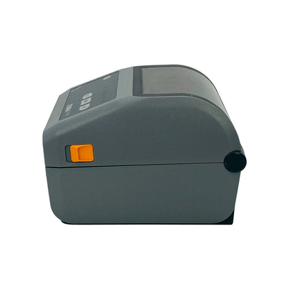 Right side profile with latch button detail