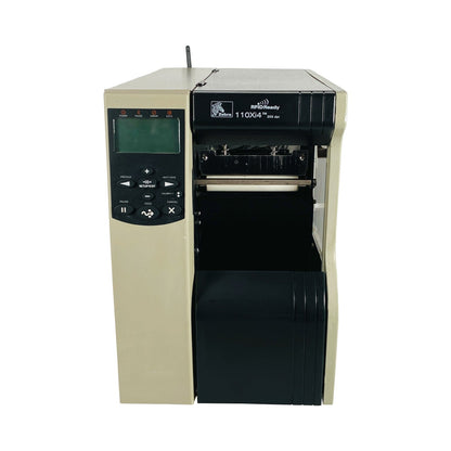 Zebra 110Xi4 (112-8K1-00000) 203 DPI Thermal Transfer Industrial Label Printer – Serial, USB, Ethernet, LCD
