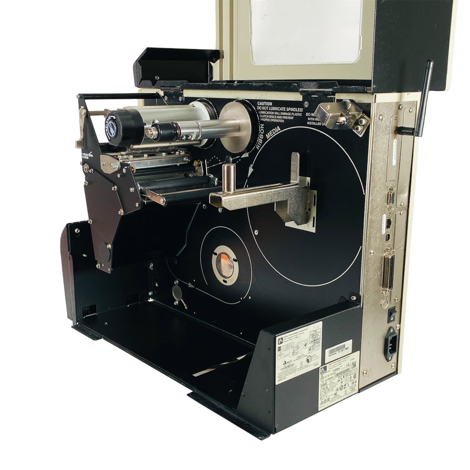 Zebra 110Xi4 (112-8K1-00000) 203 DPI Thermal Transfer Industrial Label Printer – Serial, USB, Ethernet, LCD