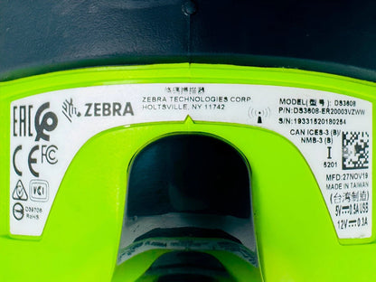 Zebra DS3608 - ER20003VZWW Ultra Rugged Extended Range 1D/2D Barcode Scanner