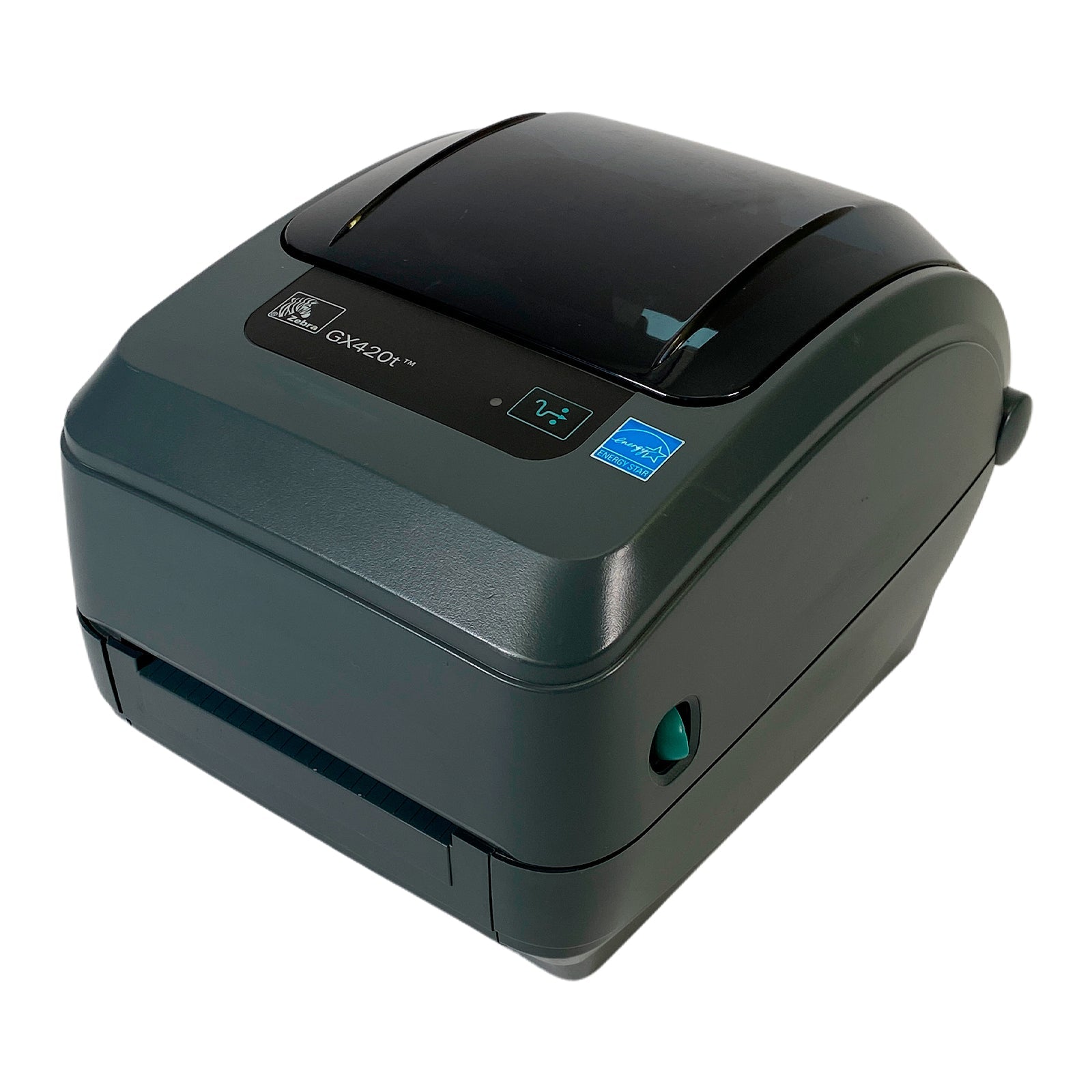 Zebra GX420t (GX42 - 102510 - 000) Desktop Thermal Transfer Label Printer – USB, Serial, Ethernet