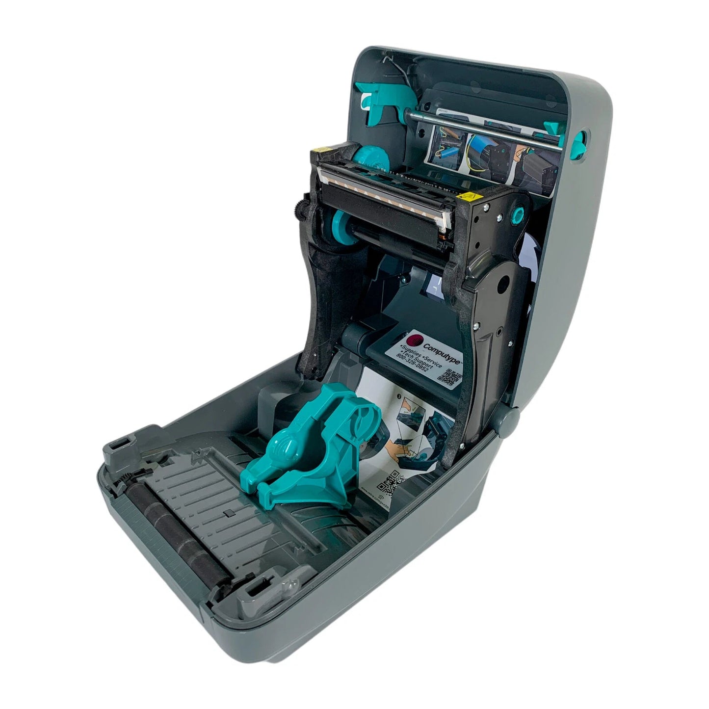 Zebra GX430T 300 DPI Thermal Transfer Label Printer – USB Serial