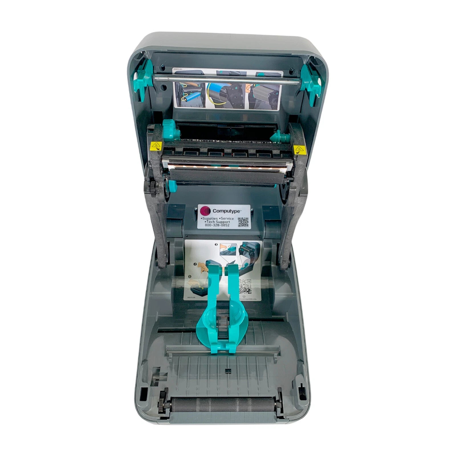 Zebra GX430T 300 DPI Thermal Transfer Label Printer – USB Serial