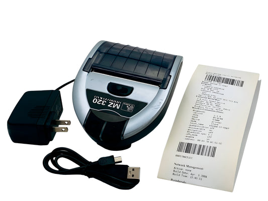 Zebra MZ320 M3E - 0UB00010 - 00 Mobile Receipt Printer – Bluetooth & USB