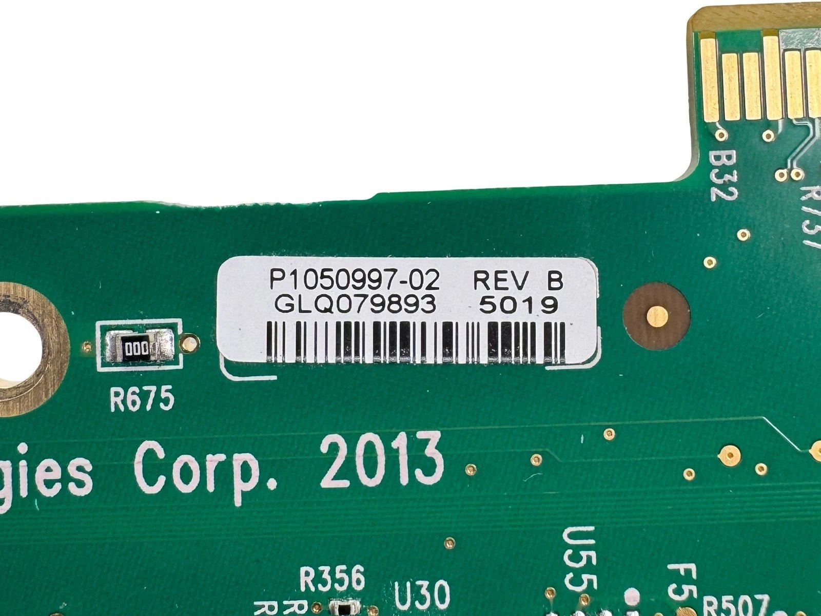 Zebra P1050997 - 02 Rev.B Main Logic Board + Overnight Shipment for Spencer