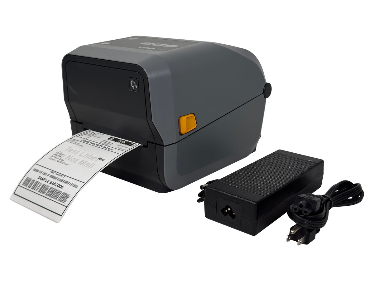 Zebra ZD620 ZD62043-T01L01EZ Desktop Direct Thermal Barcode Printer – Ethernet, Serial, USB, Power Supply