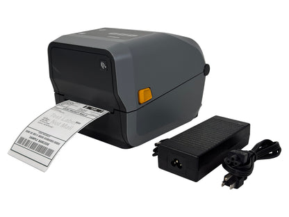 Zebra ZD620 ZD62043-T01L01EZ Desktop Direct Thermal Barcode Printer – Ethernet, Serial, USB, Power Supply