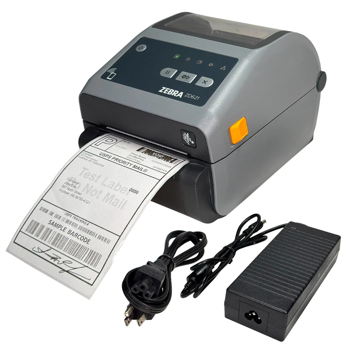 Zebra ZD621 Direct Thermal 300DPI Label Printer Peeler LAN USB Bluetooth