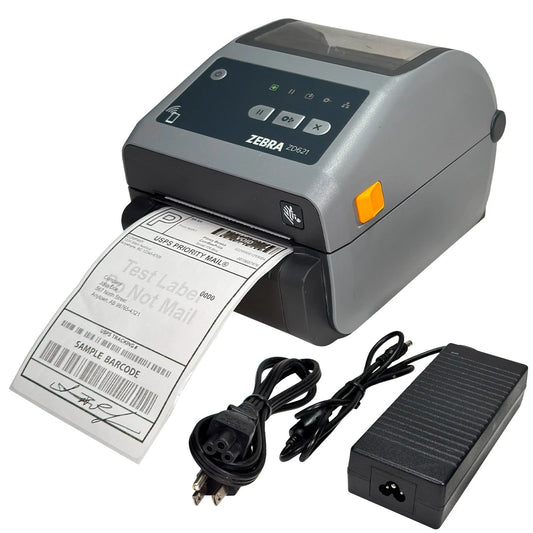 Zebra ZD621 Direct Thermal 300DPI Label Printer Peeler LAN USB Bluetooth