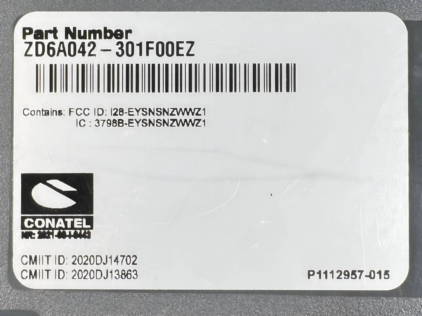 Zebra ZD621 ZD6A042 - 301F00EZ Thermal Transfer Label Printer – USB LAN Bluetooth