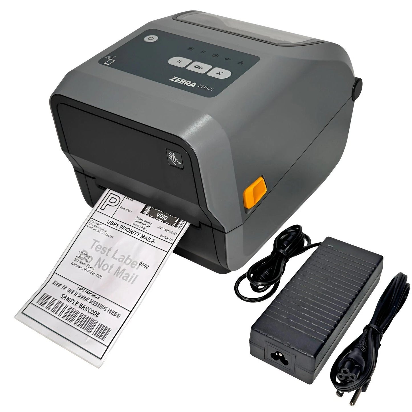 Zebra ZD621 ZD6A042 - 301F00EZ Thermal Transfer Label Printer – USB LAN Bluetooth