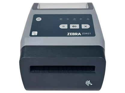 Zebra ZD621 ZD6A042 - D21F00EZ Desktop Direct Thermal Label Printer – USB, Ethernet