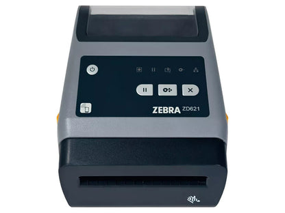 Zebra ZD621 ZD6A042 - D21F00EZ Desktop Direct Thermal Label Printer – USB, Ethernet