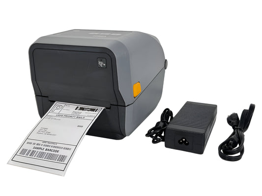 Zebra ZD621 (ZD6A043 - 301F00EZ) 300 DPI Thermal Transfer Desktop Label Printer – Wi - Fi, Bluetooth, Ethernet, USB, Serial