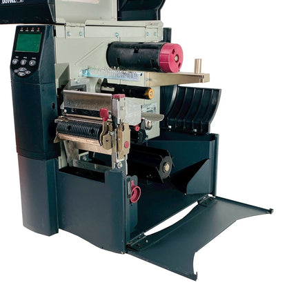 Zebra ZM400 300DPI Thermal Transfer Label Printer | Peeler Rewinder USB Serial