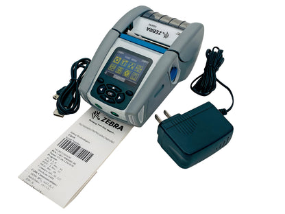Zebra ZQ610 Mobile Direct Thermal Barcode Printer – Color Display, Wi-Fi, Bluetooth, USB