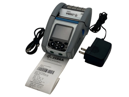 Zebra ZQ610 Mobile Direct Thermal Barcode Printer – Color Display, Wi-Fi, Bluetooth, USB