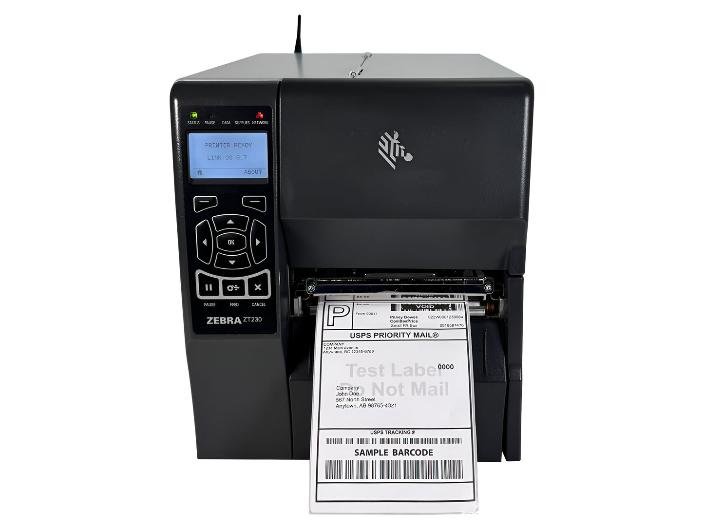 Zebra ZT230 203 DPI Industrial Direct Thermal Label Printer | ZT23042 - D01200FZ