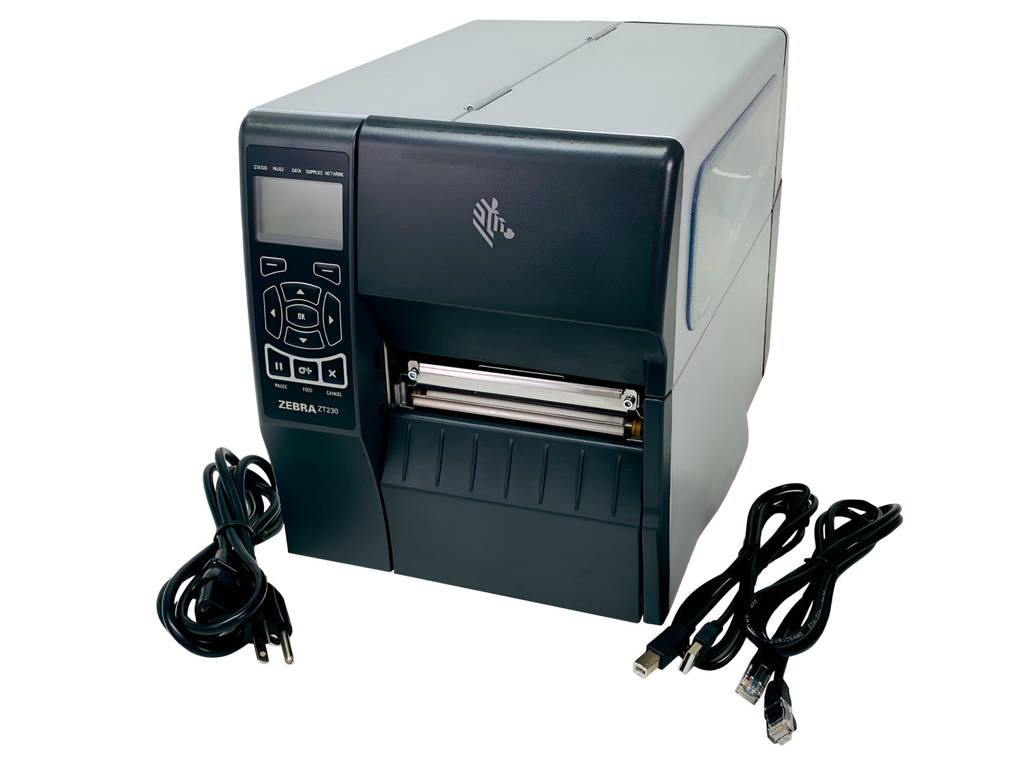Zebra ZT230 203 DPI Industrial Thermal Transfer Label Printer | ZT23042 - T01200FZ