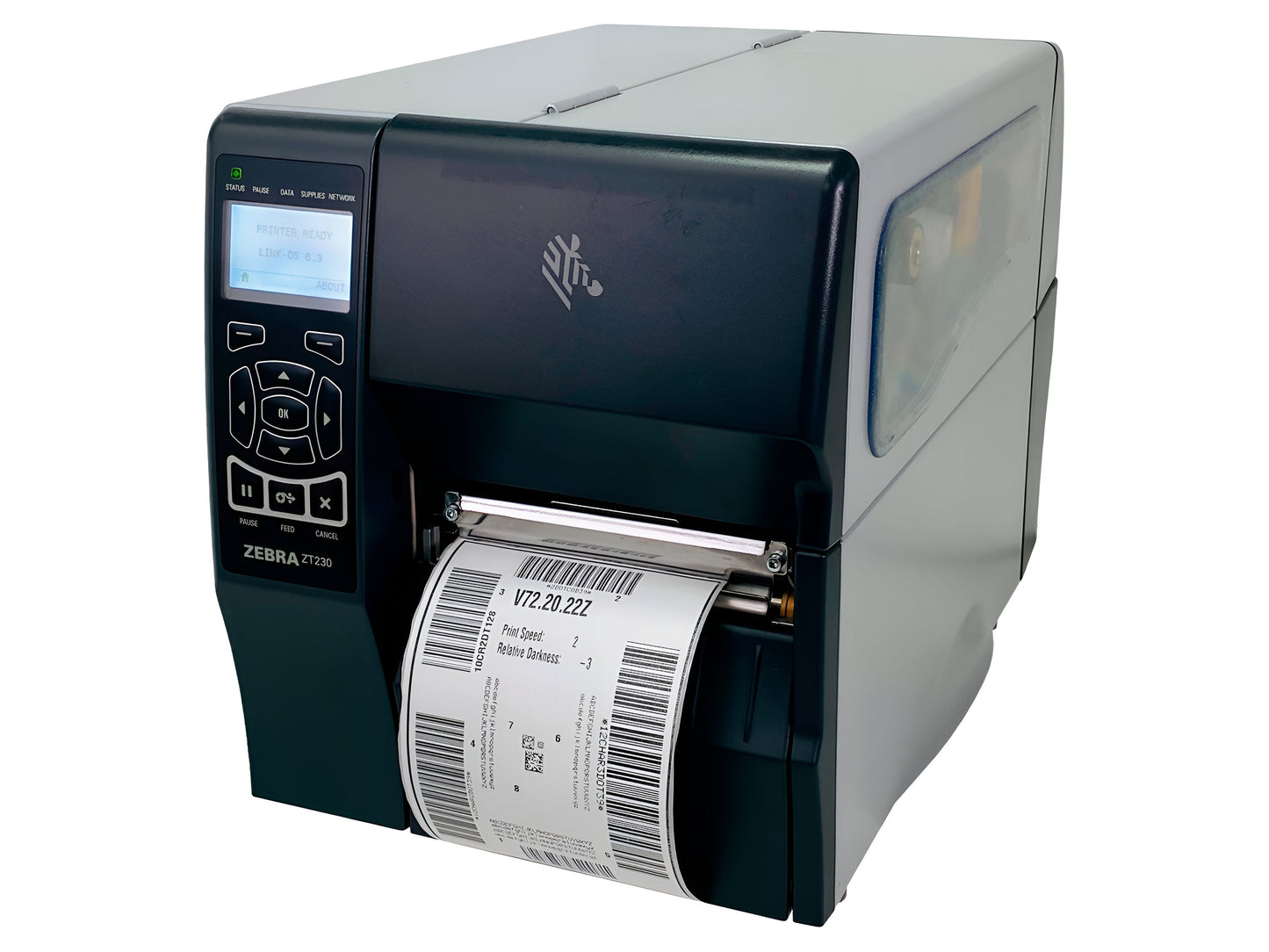 Zebra ZT230 203 DPI Industrial Thermal Transfer Label Printer | ZT23042 - T01200FZ