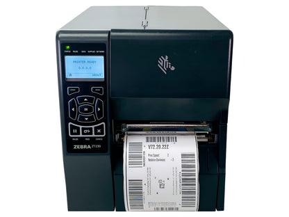 Zebra ZT230 203 DPI Industrial Thermal Transfer Label Printer | ZT23042 - T01200FZ