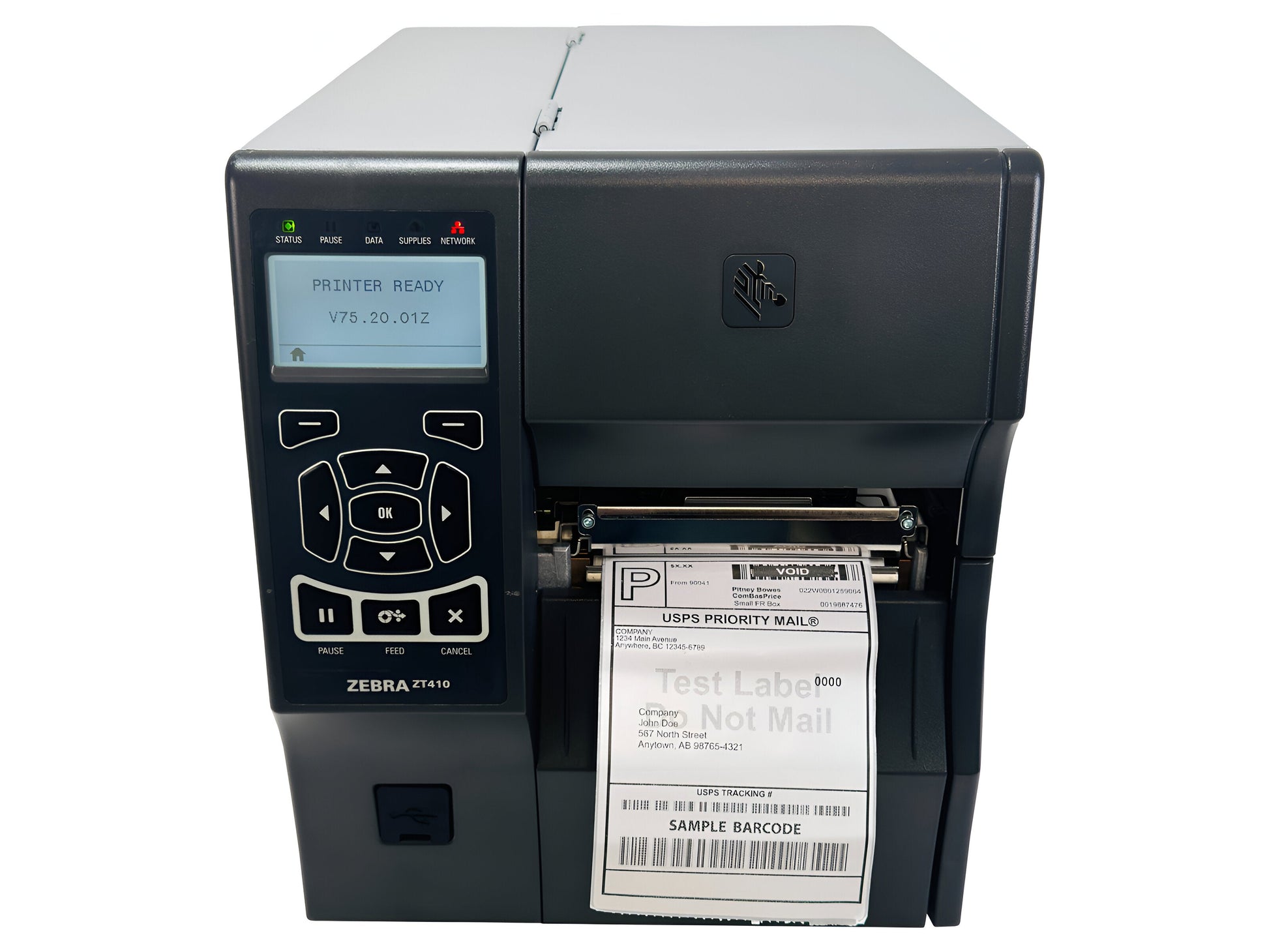 Zebra ZT410 203 DPI Industrial Thermal Transfer Label Printer | ZT41042 - T010000Z