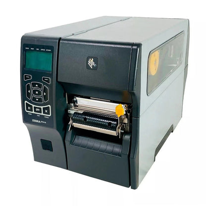 Zebra ZT410 Industrial Thermal Transfer Label Printer 203dpi Peeler Rewinder Bluetooth LAN USB Serial - TeKswamp