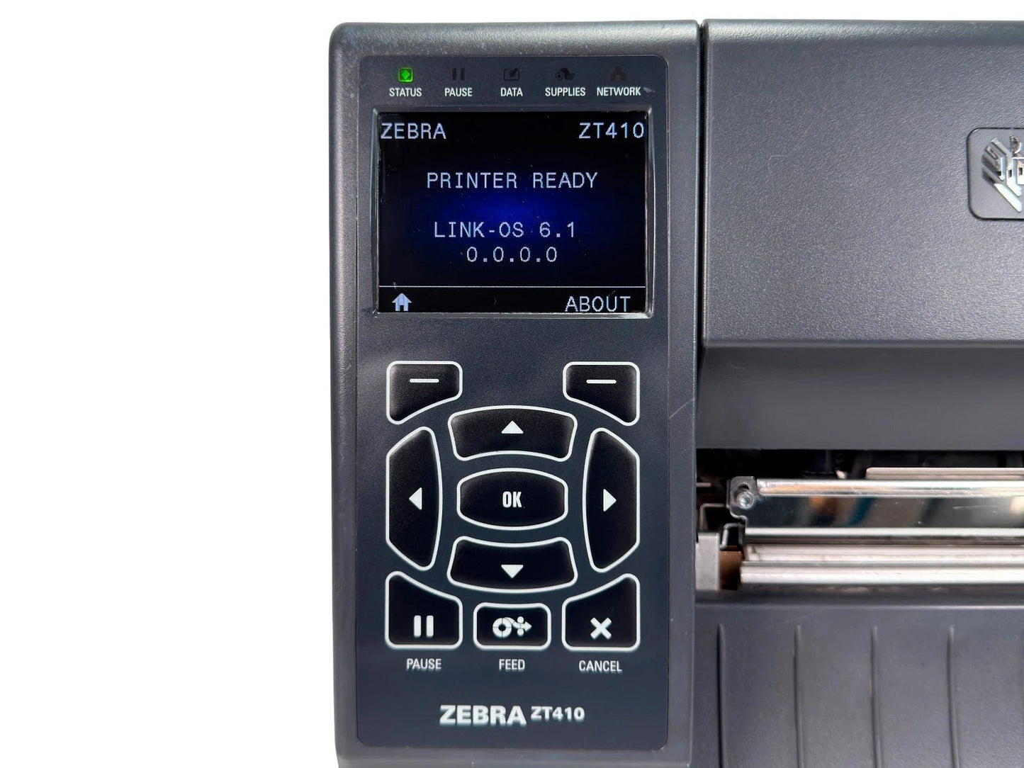 Zebra ZT410 Industrial Thermal Transfer Label Printer WiFi Bluetooth LAN USB