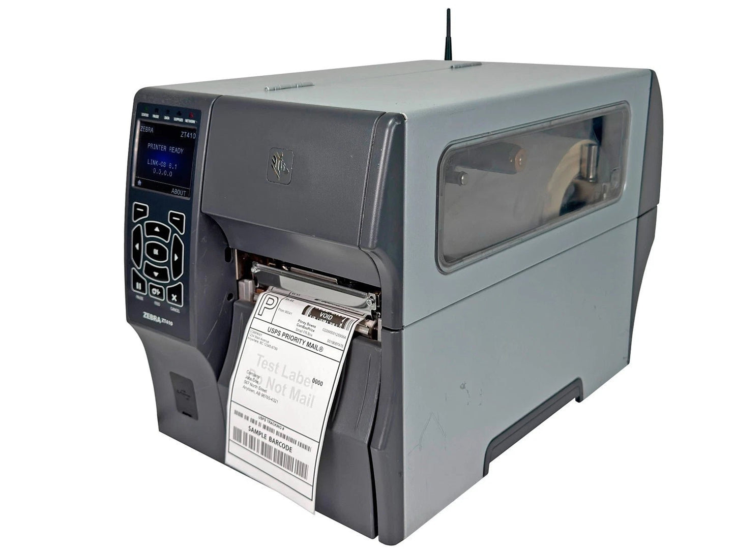 Zebra ZT410 Industrial Thermal Transfer Label Printer WiFi Bluetooth LAN USB