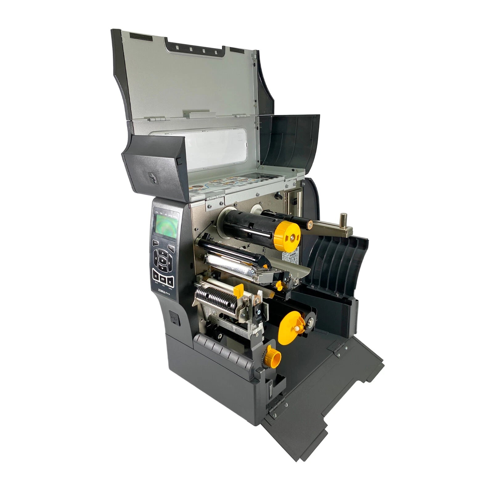 Zebra ZT410 ZT41043 - T410000Z 300 DPI DT/TT Label Printer – Peeler, Rewinder, USB LAN Bluetooth - TeKswamp