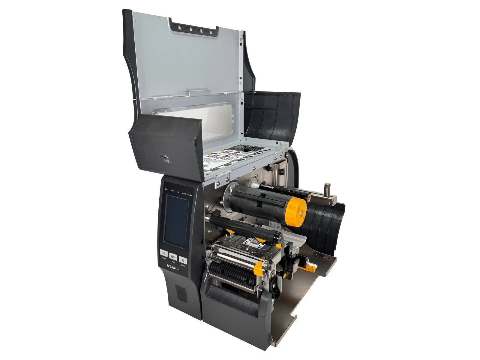 Zebra ZT411 300DPI Industrial Label Printer – Peel Rewind LAN USB