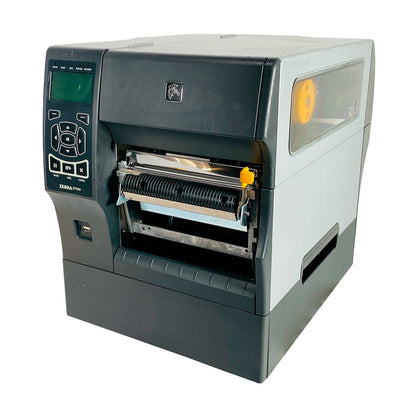 Zebra ZT420 300 DPI Industrial Thermal Transfer Printer with Rewinder & Peel | ZT42063 - T410000Z