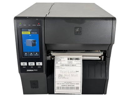 Zebra ZT421 200DPI Thermal Transfer Label Printer LAN USB Bluetooth