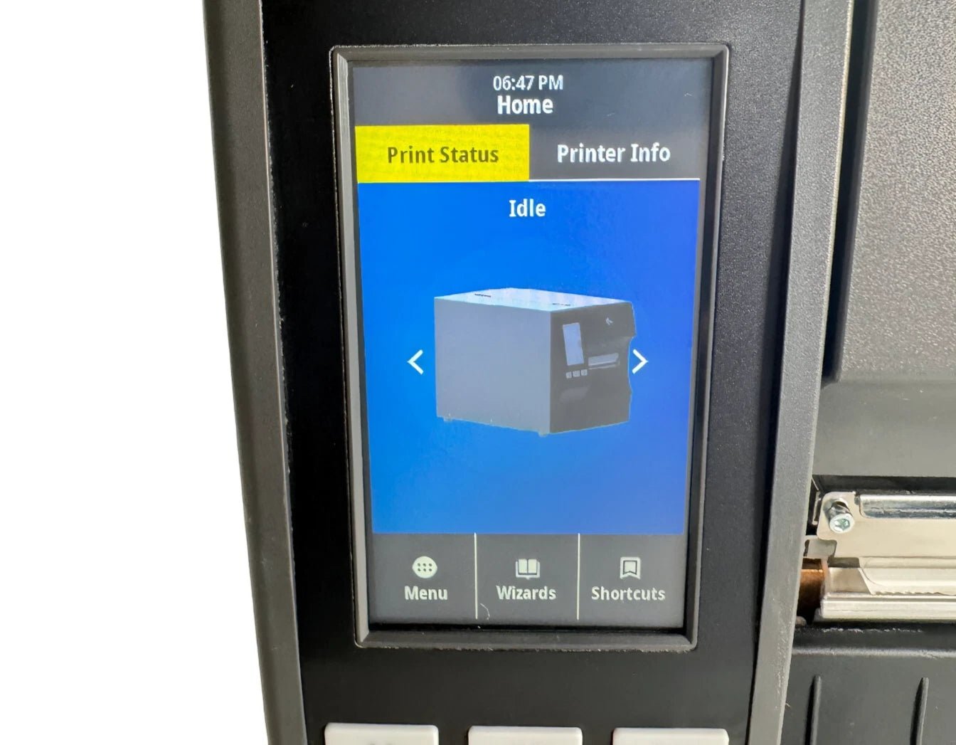 Zebra ZT421 200DPI Thermal Transfer Label Printer LAN USB Bluetooth