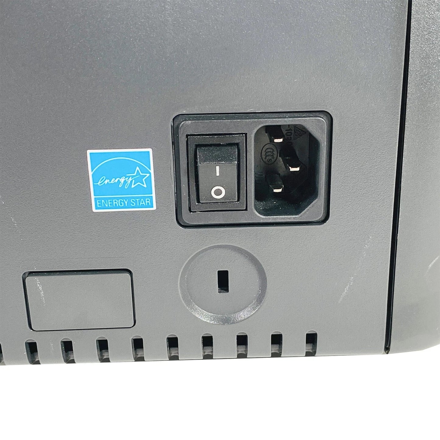 Power input connector and on off switch detail