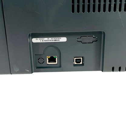 USB and Ethernet ports on rear panel