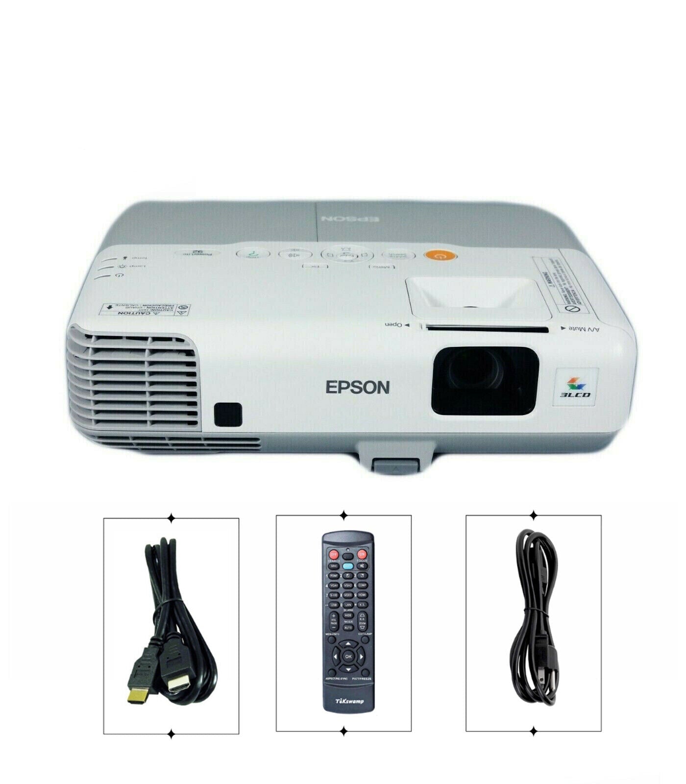 Epson PowerLite 92 Projector for Meetings w/Remote