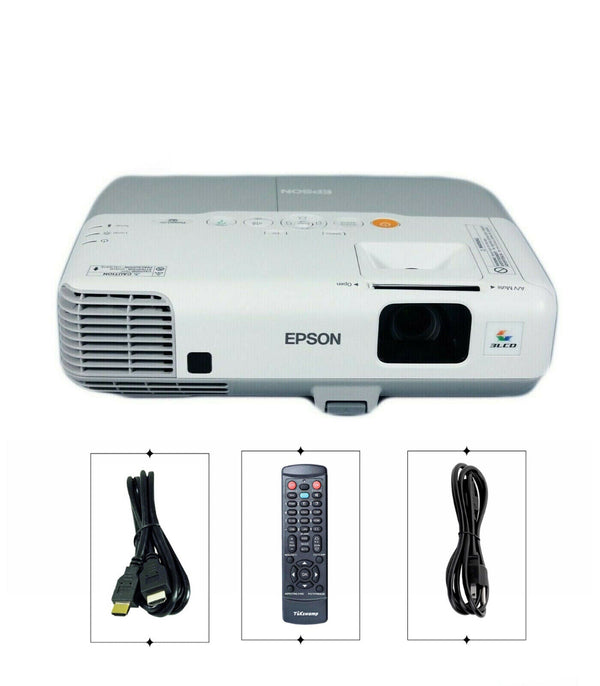 Epson PowerLite 92 Projector for Meetings w/Remote TeKswamp