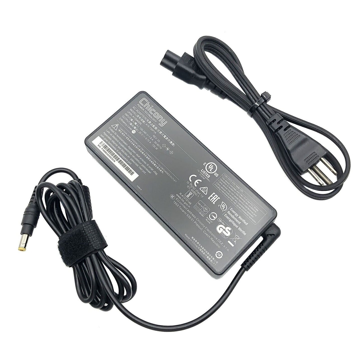 Genuine Chicony A16-135P1A AC Adapter A135A009L 20V 6.75A w/Cord