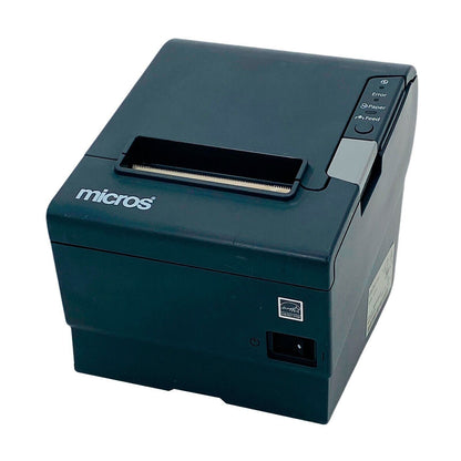 Epson Micros TM-T88V M244A Compact POS Thermal Receipt Printer IDN w/ AC Adapter