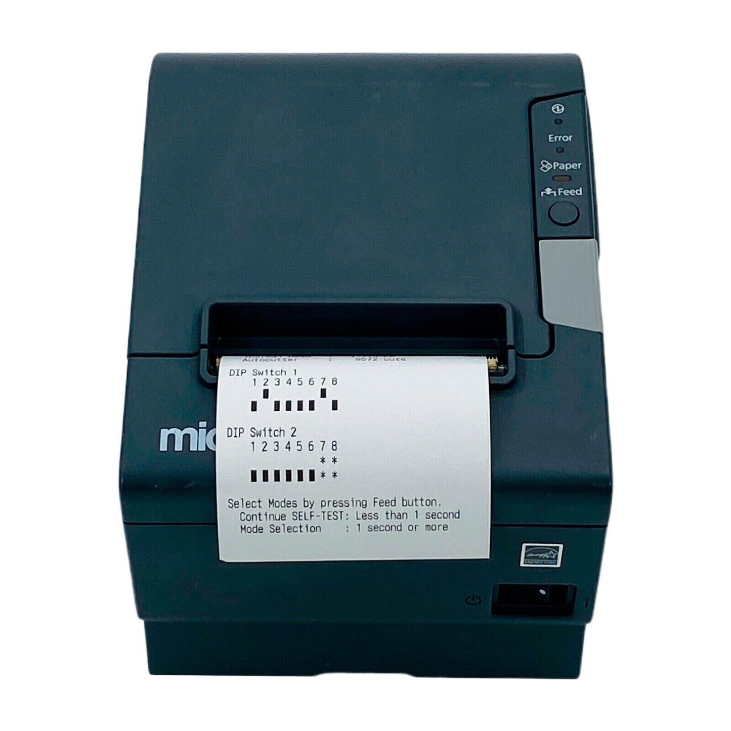 Epson Micros TM-T88V M244A Compact POS Thermal Receipt Printer IDN w/ AC Adapter