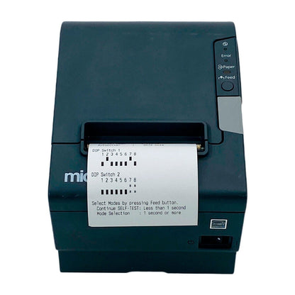 Epson Micros TM-T88V M244A Compact POS Thermal Receipt Printer IDN w/ AC Adapter