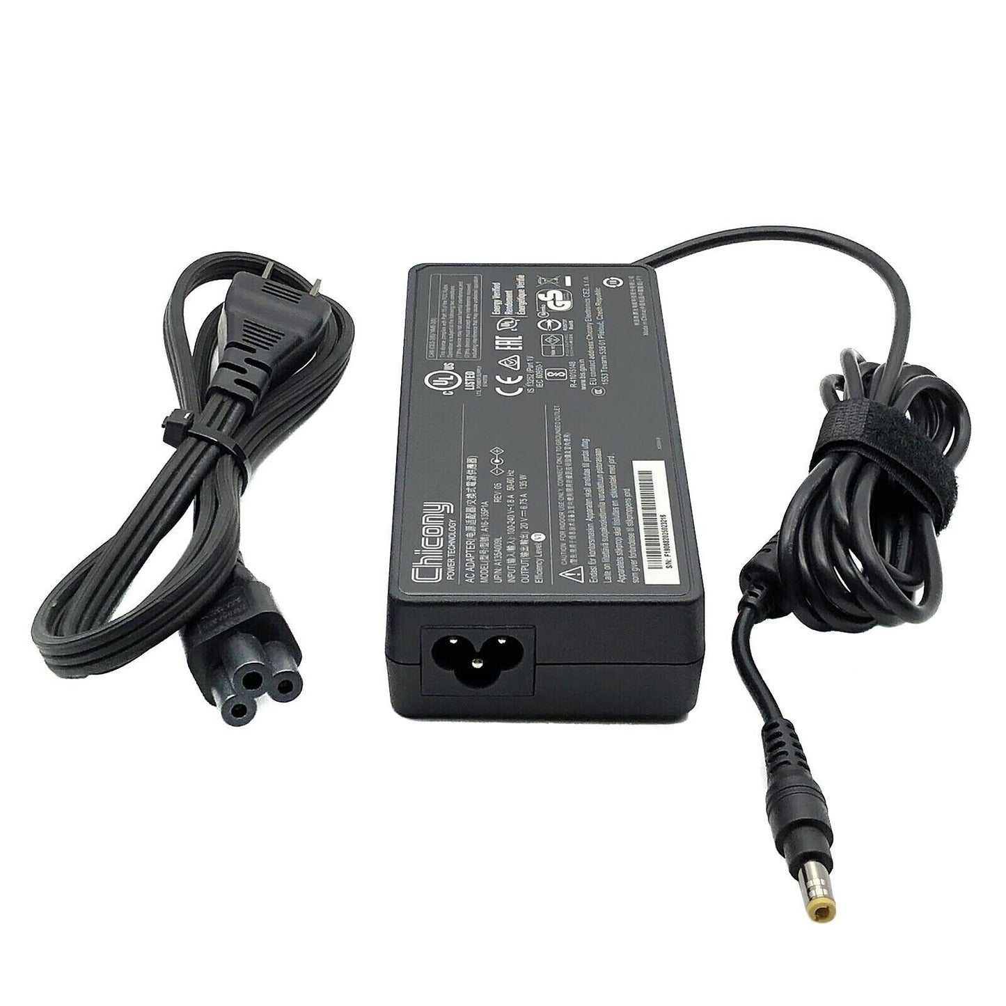 Genuine Chicony A16-135P1A AC Adapter A135A009L 20V 6.75A w/Cord